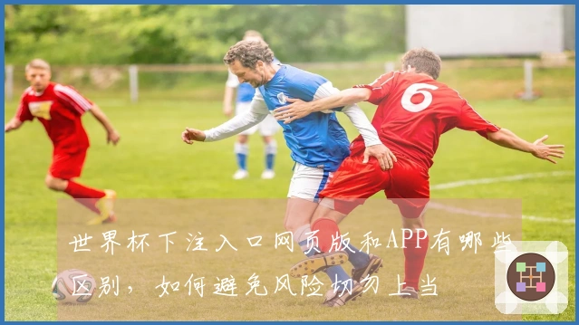 世界杯下注入口网页版和APP有哪些区别,如何避免风险切勿上当